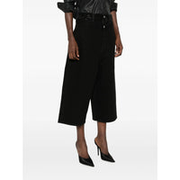 The Attico The Attico Black Denim - Cropped Jeans Women