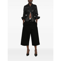 The Attico The Attico Black Denim - Cropped Jeans Women