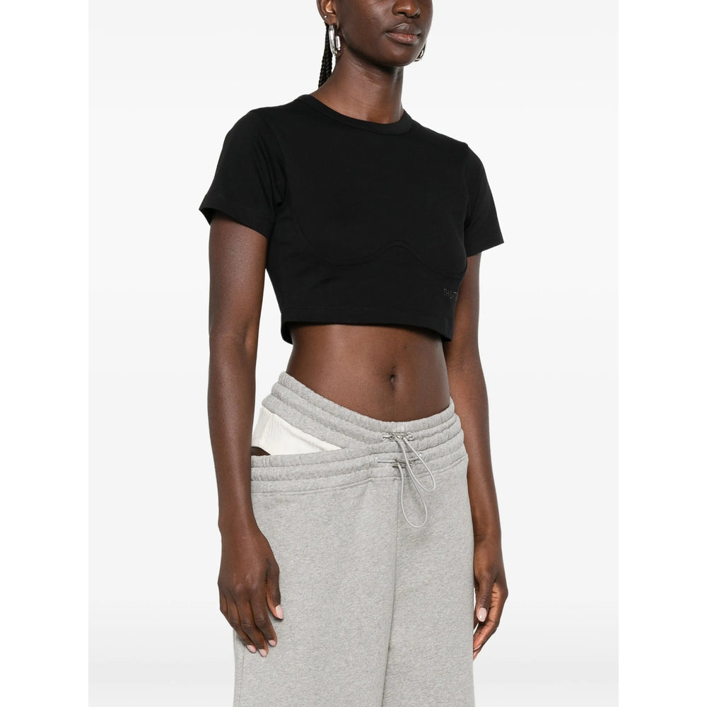 The Attico Black Tops - T-Shirts & Jerseys Women