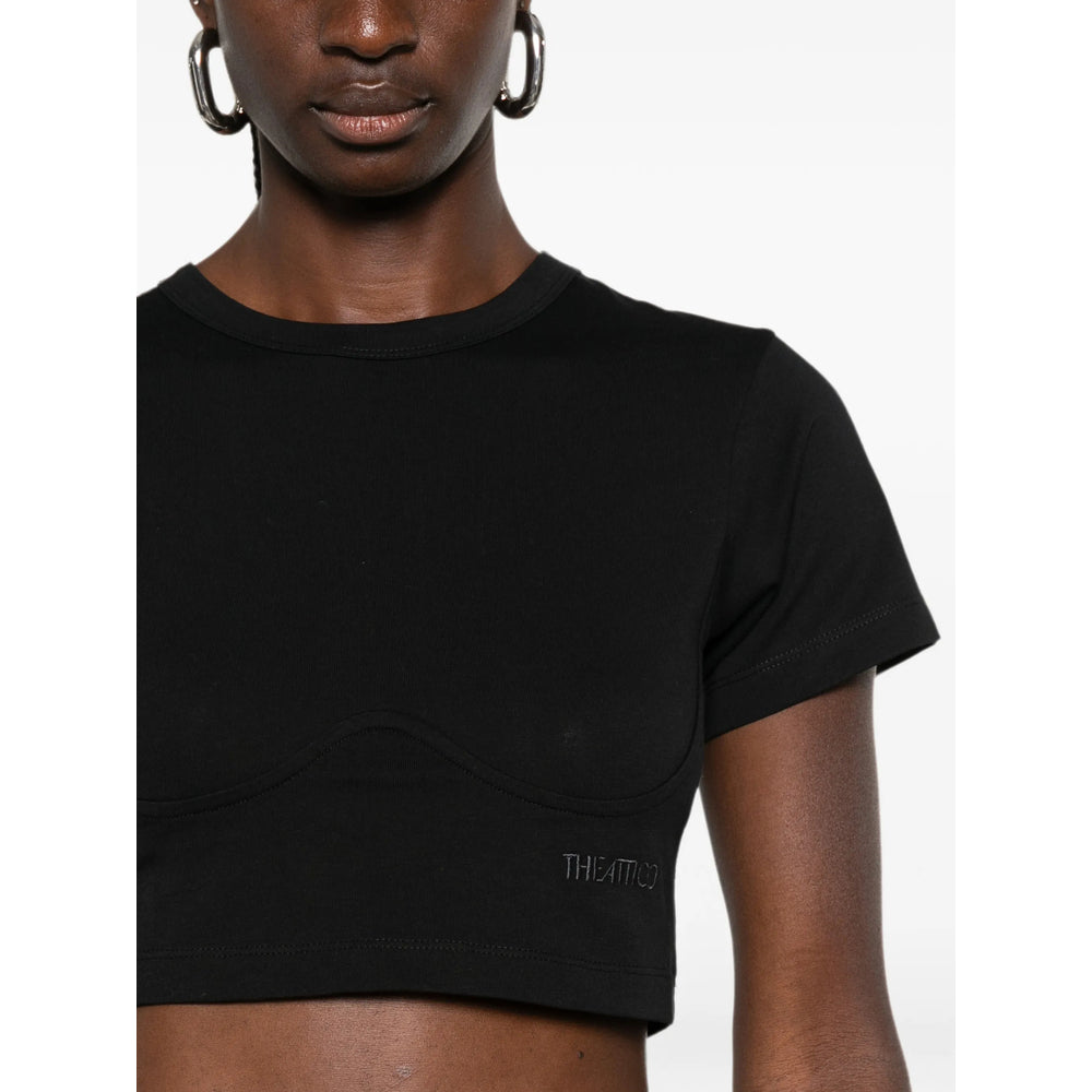 The Attico Black Tops - T-Shirts & Jerseys Women