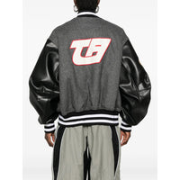 The Attico Grey Jackets - Bomber Jackets Women