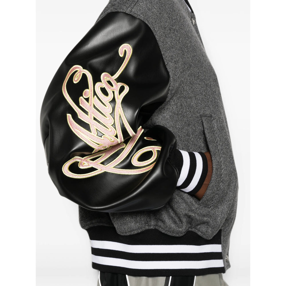 The Attico Grey Jackets - Bomber Jackets Women