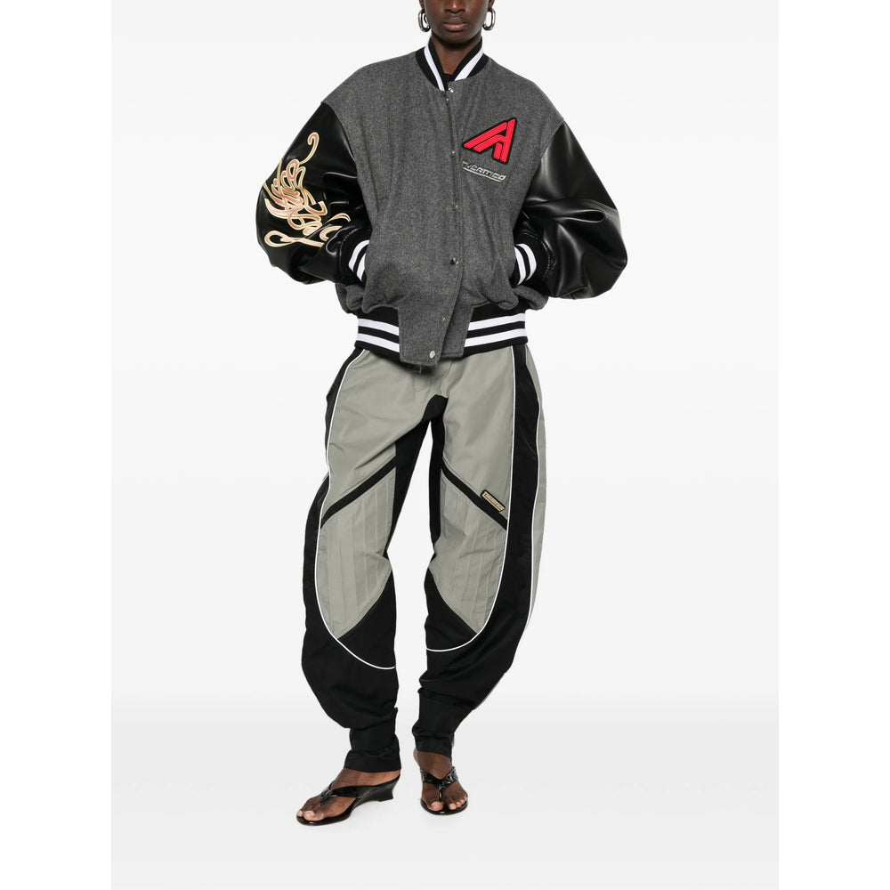 The Attico Grey Jackets - Bomber Jackets Women