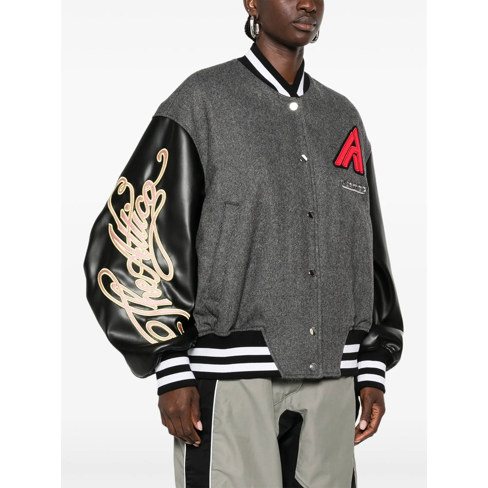 The Attico Grey Jackets - Bomber Jackets Women