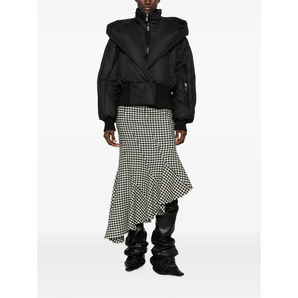 The Attico Black Jackets - Puffer Jackets Women