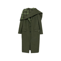The Attico Green Coats - Single Breasted Coats Women