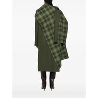 The Attico Green Coats - Single Breasted Coats Women