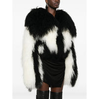 The Attico Black Jackets - Faux Fur & Shearling Jackets Women