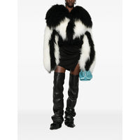 The Attico Black Jackets - Faux Fur & Shearling Jackets Women