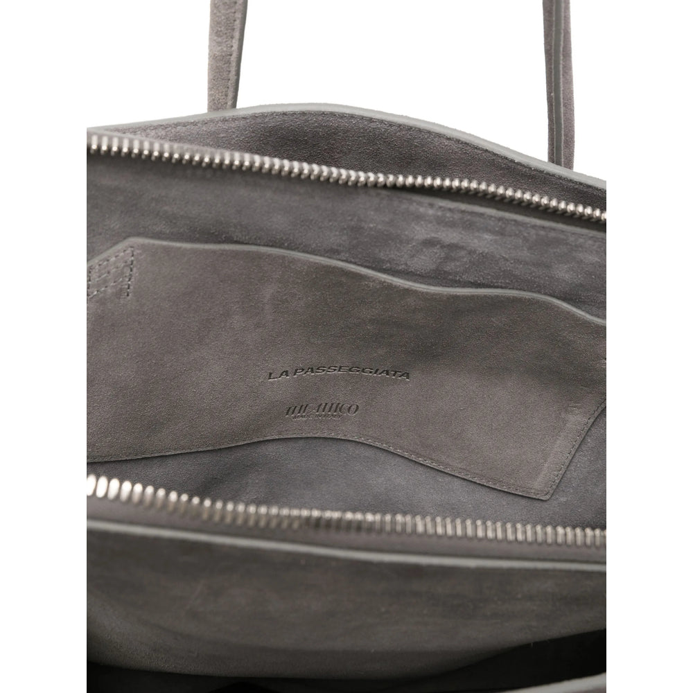 The Attico The Attico Grey Shoulder Bags Women