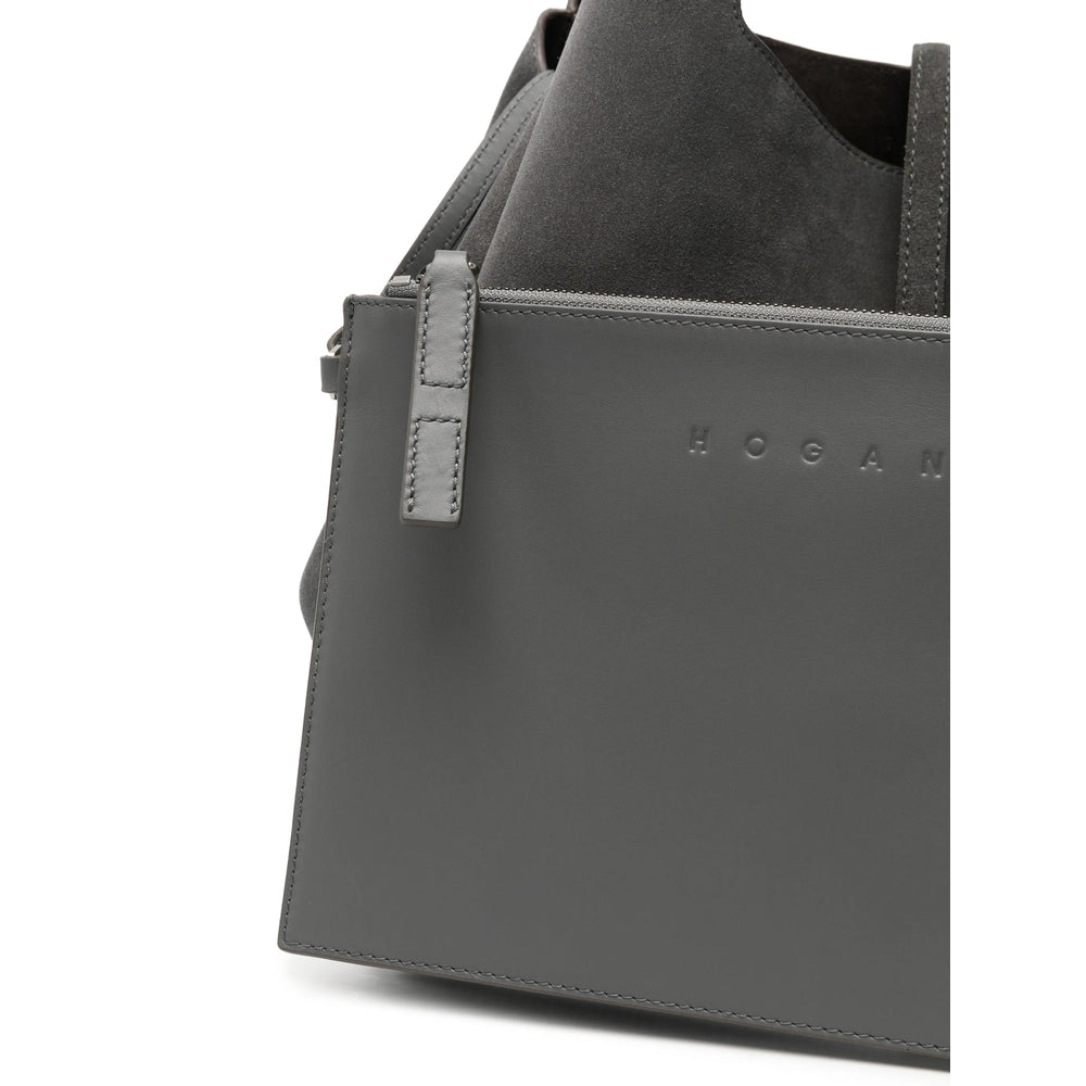 Hogan Hogan Grey Tote Bags Women