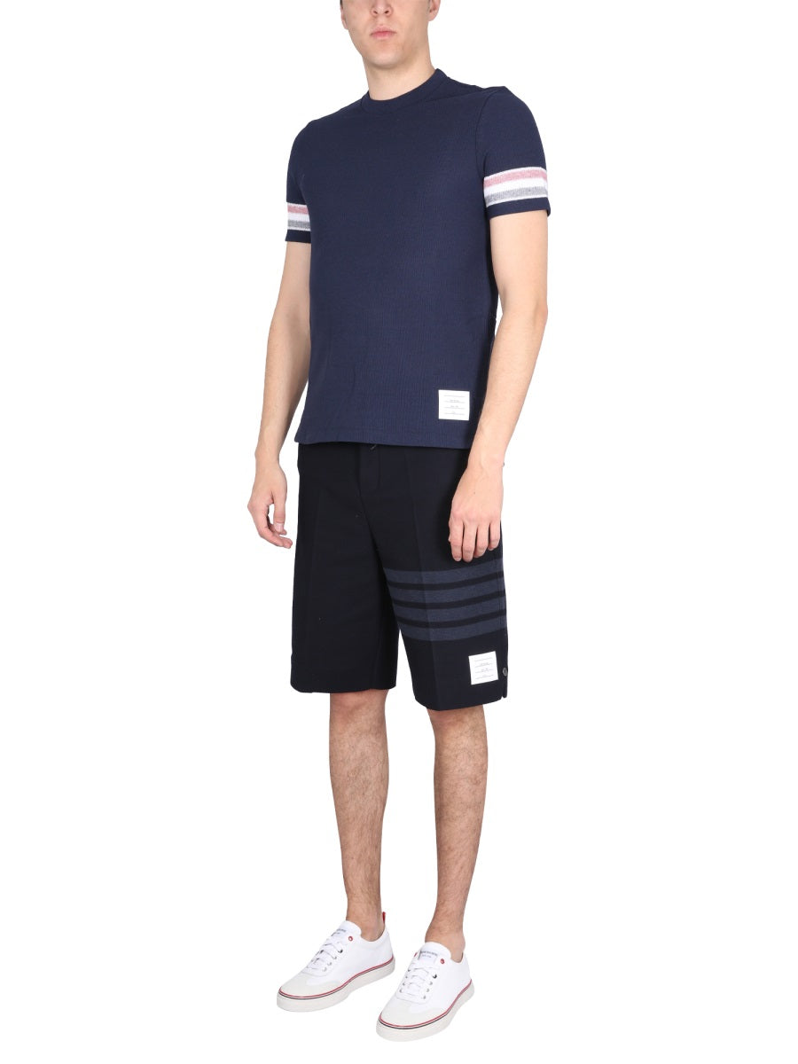 Thom Browne Men Stripes T-Shirt