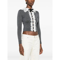 Self-portrait Self-Portrait Grey Knitwear - Cardigans Women