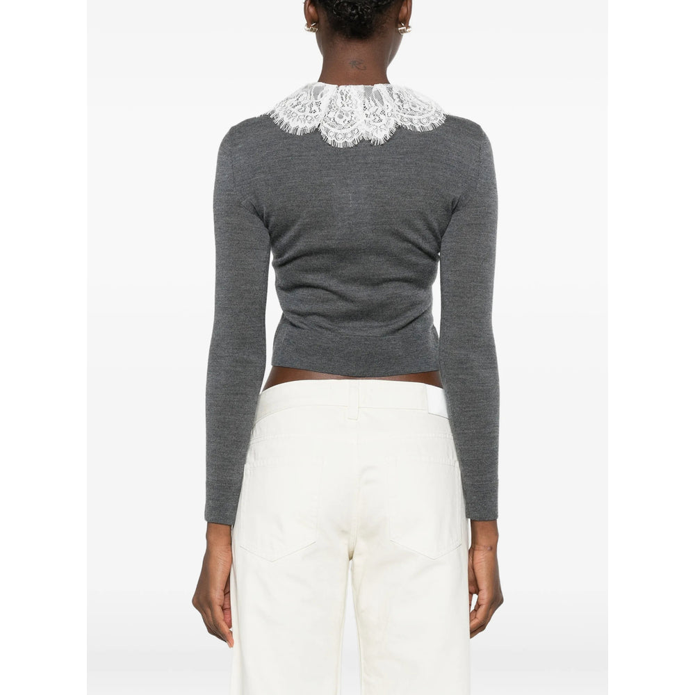 Self-portrait Self-Portrait Grey Knitwear - Cardigans Women