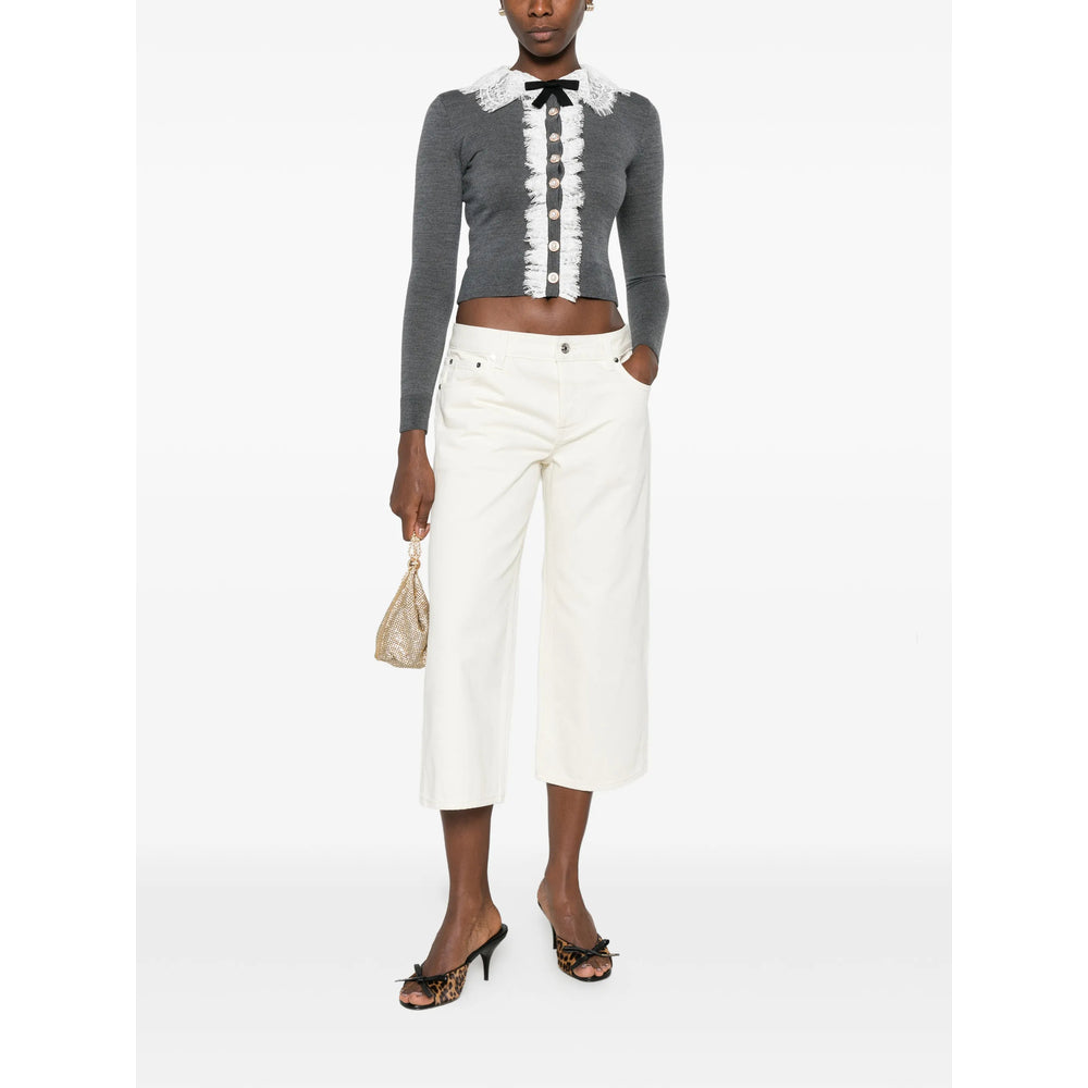 Self-portrait Self-Portrait Grey Knitwear - Cardigans Women