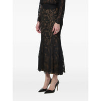 Self-Portrait Black Skirts - Fitted Skirts Women