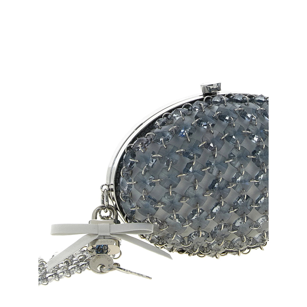 Self-portrait Self-Portrait White Clutch Bags Women