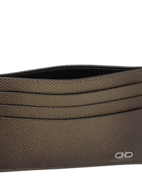 Ferragamo Ferragamo Men Gancini Credit Card Holder