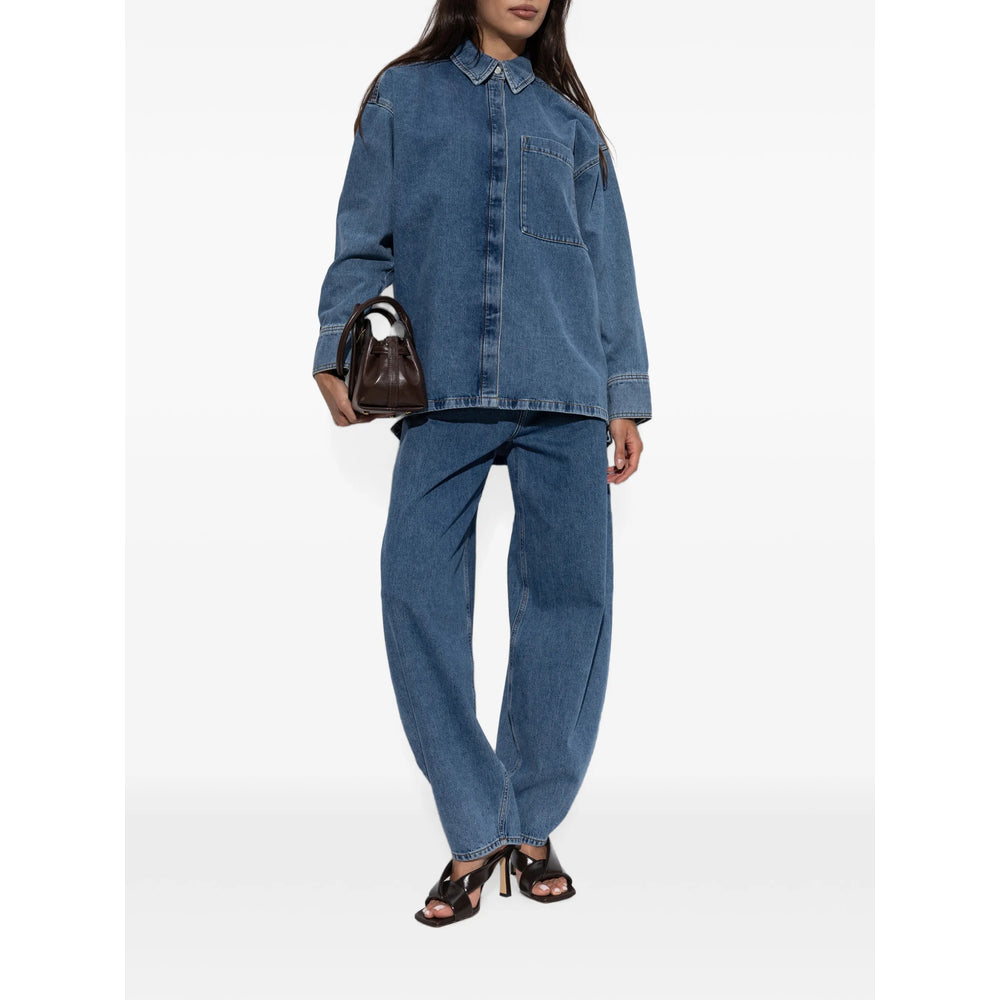 By Malene Birger By Malene Birger Blue Denim - Tapered Jeans Women