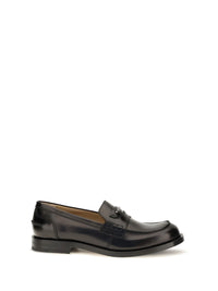 FENDI Fendi Men Ateneo Calfskin Loafers