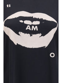 FENDI Fendi Women Ti Amo Graphic Print Jersey T-Shirt