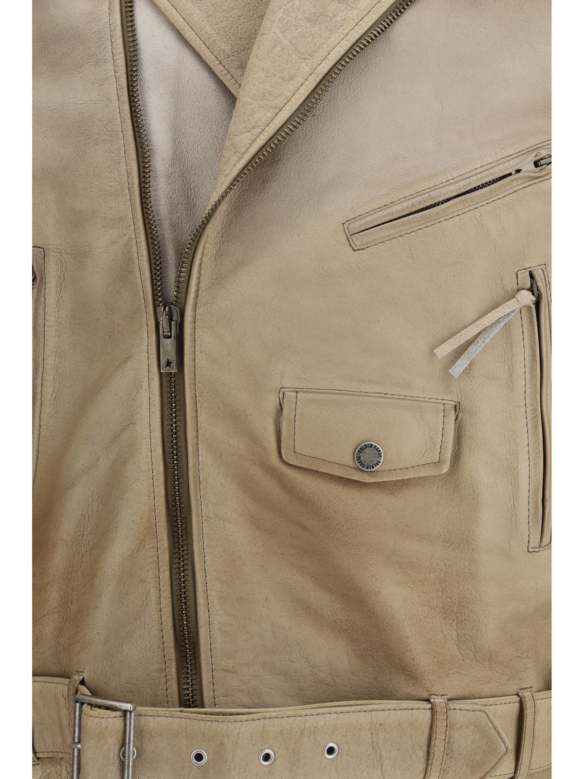 GOLDEN GOOSE Golden Goose Women Journey Leather Jacket