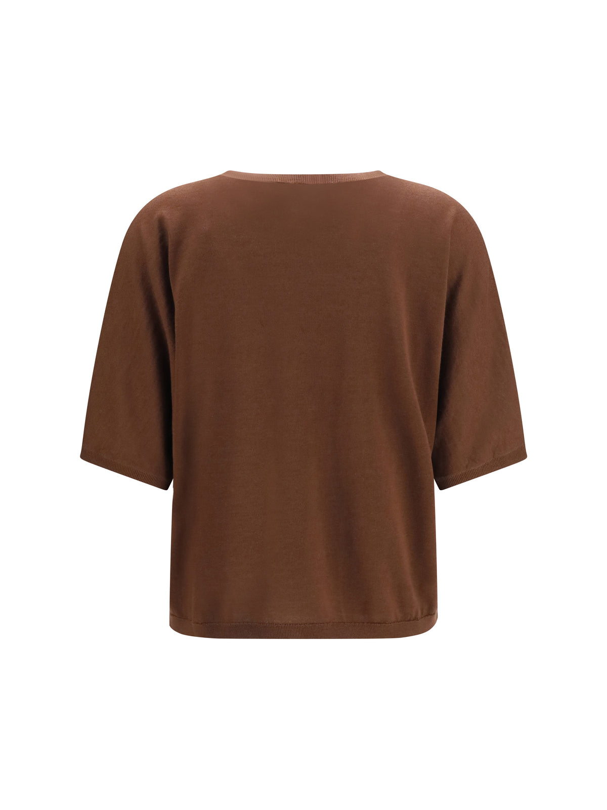 BRUNELLO CUCINELLI Brunello Cucinelli Women Short-Sleeve Cashmere And Silk Sweater