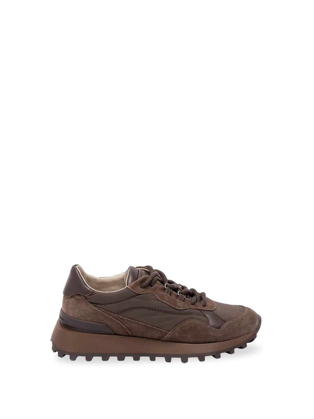 Brunello cucinelli Brunello Cucinelli Women Suede And Cotton Sneakers