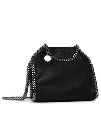 Stella Mccartney Black Polyester Tiny Falabella Bag Women