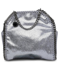 STELLA McCARTNEY Stella Mccartney Silver Vegan Bag Women