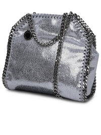 STELLA McCARTNEY Stella Mccartney Silver Vegan Bag Women