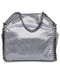 STELLA McCARTNEY Stella Mccartney Silver Vegan Bag Women