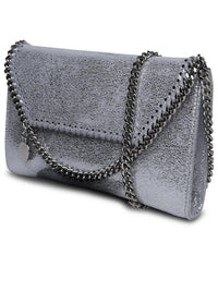 STELLA McCARTNEY Stella Mccartney Silver Vegan Bag Women