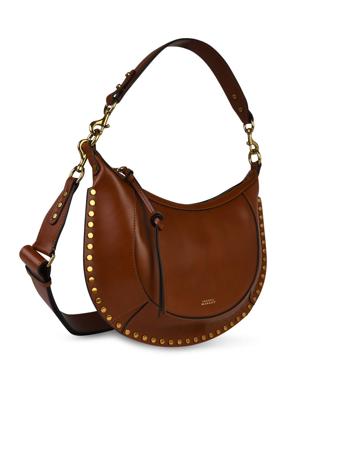 ISABEL MARANT Isabel Marant 'Naoko' Brown Leather Crossbody Bag Women