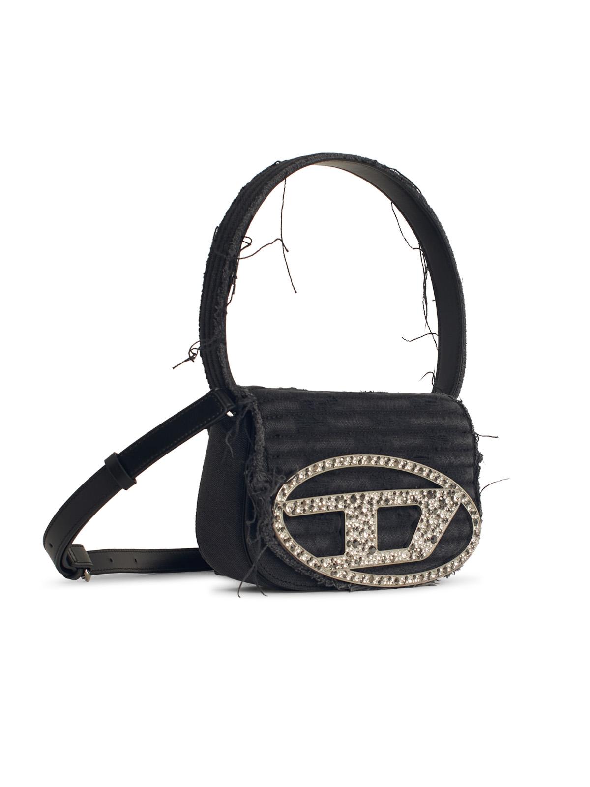 DIESEL Diesel '1Dr' Black Cotton Bag Women