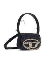 DIESEL Diesel '1Dr' Black Cotton Bag Women
