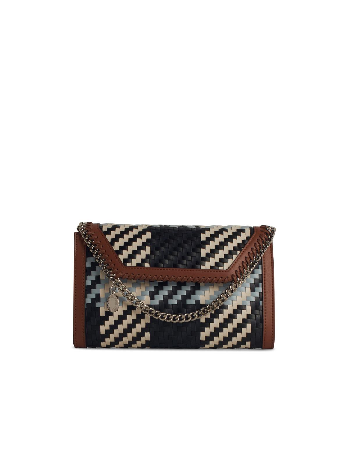 STELLA McCARTNEY Stella Mccartney 'Mini Falabella' Eco Alter Mat Blue Crossbody Bag Women