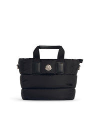 Moncler Small 'Caradoc' Black Nylon Bag Women