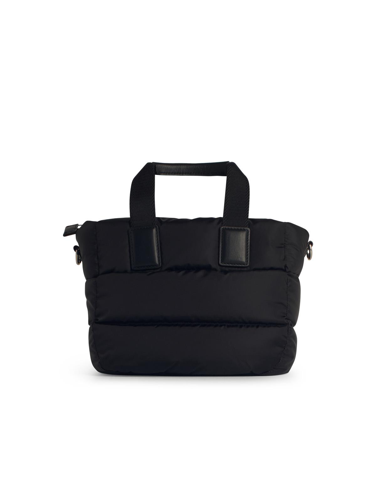 Moncler Small 'Caradoc' Black Nylon Bag Women