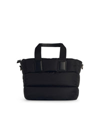 Moncler Small 'Caradoc' Black Nylon Bag Women
