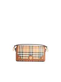 Burberry 'Note' Beige Cotton Blend Bag Women
