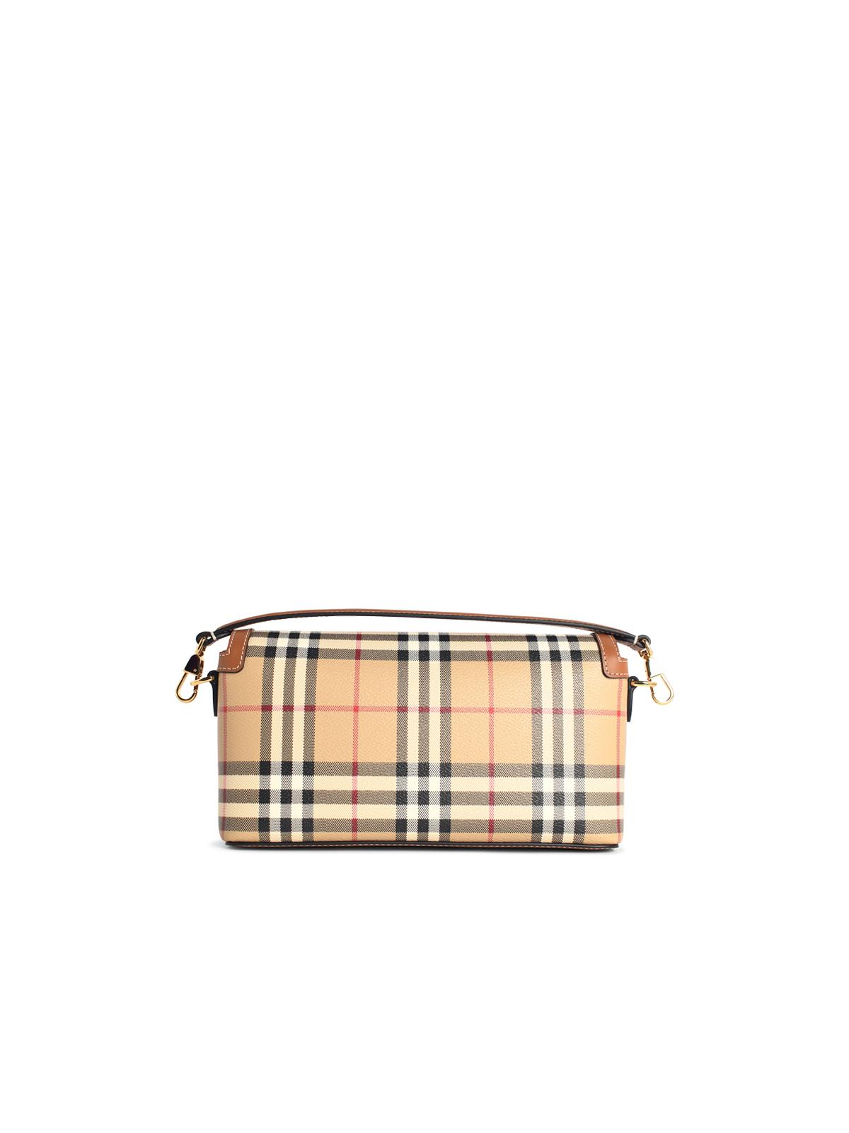 Burberry 'Note' Beige Cotton Blend Bag Women