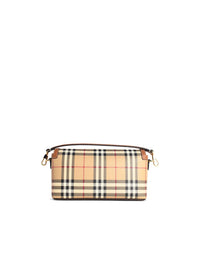 Burberry 'Note' Beige Cotton Blend Bag Women