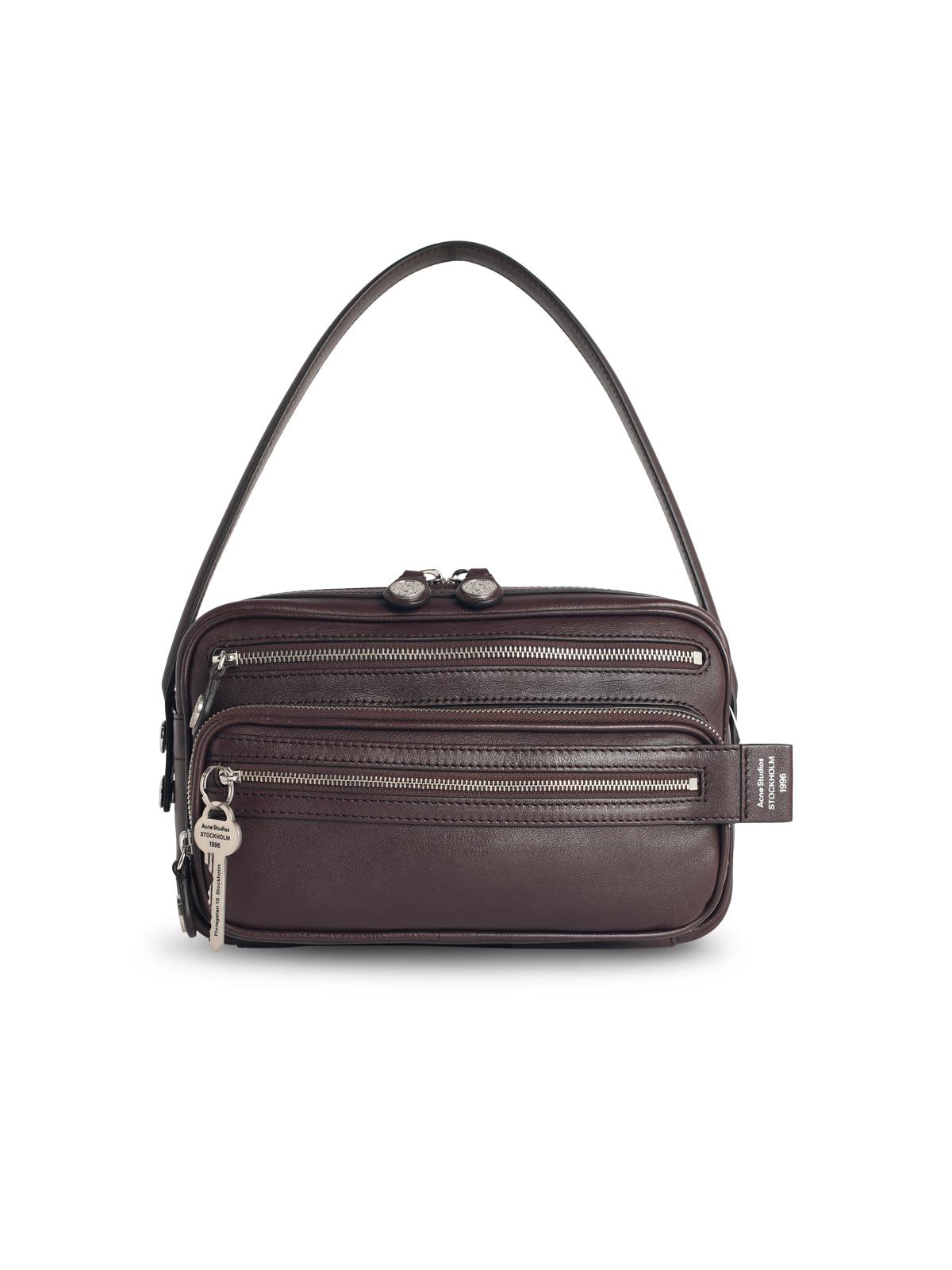 ACNE STUDIOS Acne Studios 'Camero' Chocolate Leather Bag Women
