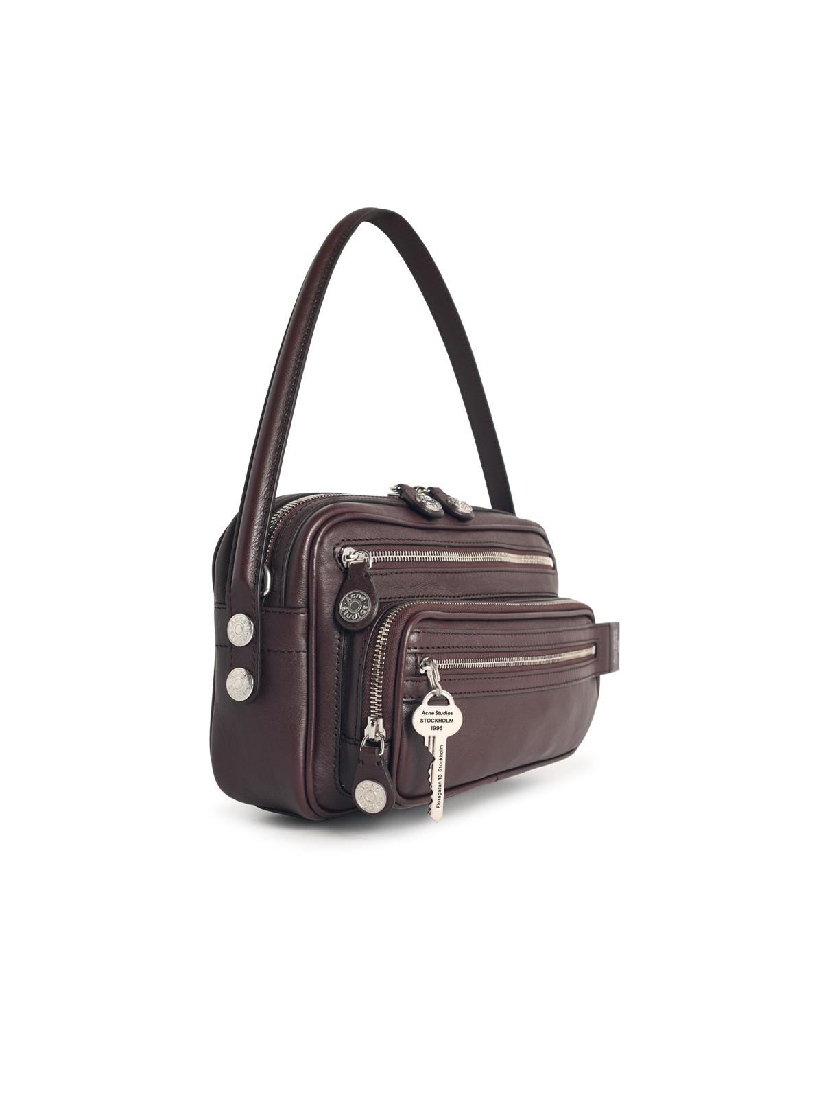 ACNE STUDIOS Acne Studios 'Camero' Chocolate Leather Bag Women