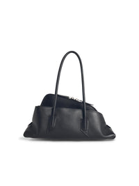 THE ATTICO The Attico 'La Passeggiata' Small Black Leather Bag Women