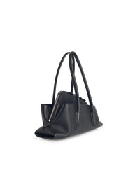 THE ATTICO The Attico 'La Passeggiata' Small Black Leather Bag Women