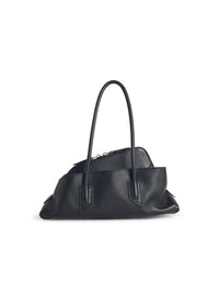 THE ATTICO The Attico 'La Passeggiata' Small Black Leather Bag Women