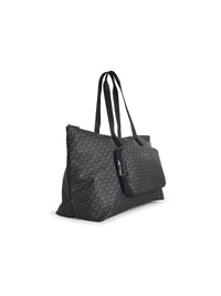 MICHAEL MICHAEL KORS Michael Michael Kors 'Tanner' Large Reversible And Foldable Tote Bag In Black Polyester Women