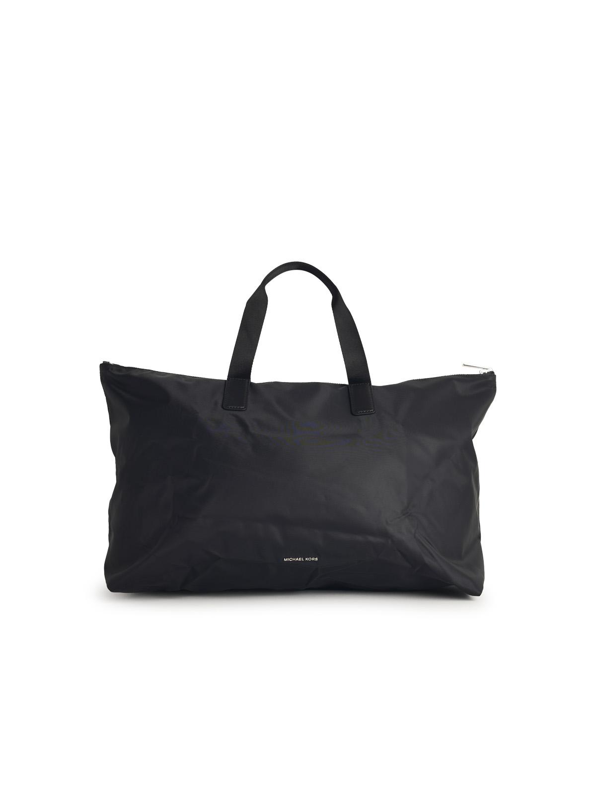 MICHAEL MICHAEL KORS Michael Michael Kors 'Tanner' Large Reversible And Foldable Tote Bag In Black Polyester Women